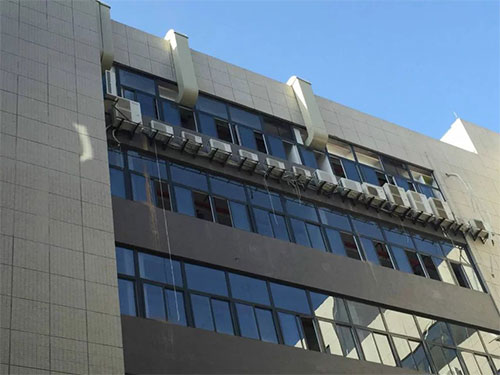 通风外墙管道